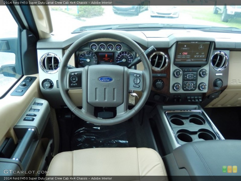 Adobe Interior Dashboard for the 2014 Ford F450 Super Duty Lariat Crew Cab 4x4 Chassis #84699944