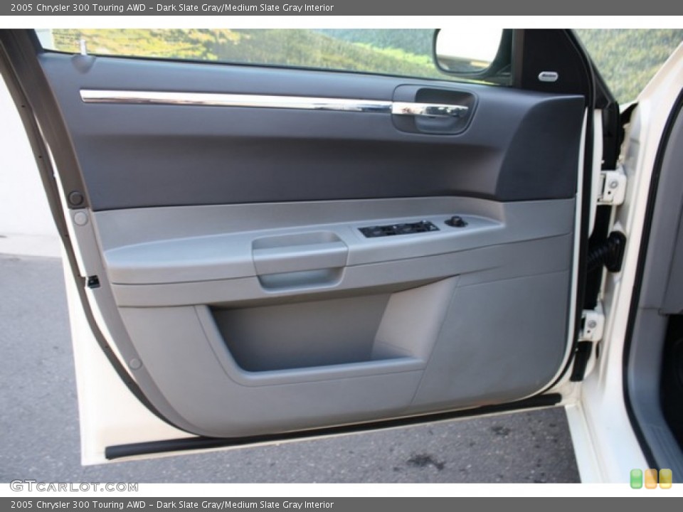 Dark Slate Gray/Medium Slate Gray Interior Door Panel for the 2005 Chrysler 300 Touring AWD #84701048