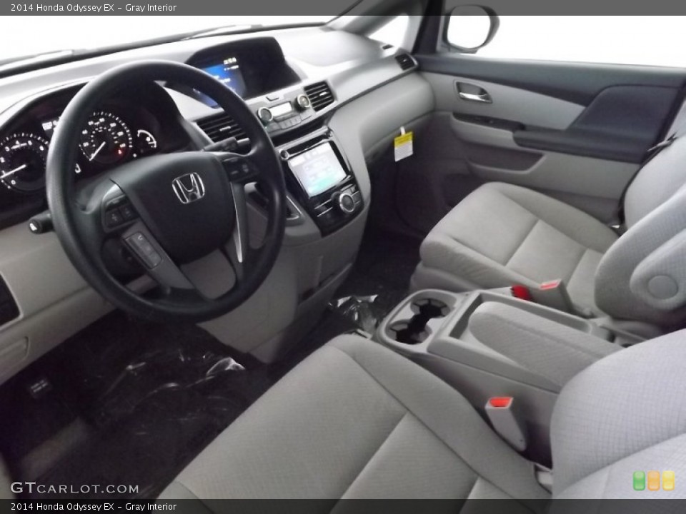 Gray Interior Prime Interior for the 2014 Honda Odyssey EX #84710552