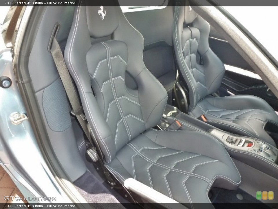 Blu Scuro Interior Front Seat for the 2012 Ferrari 458 Italia #84710984