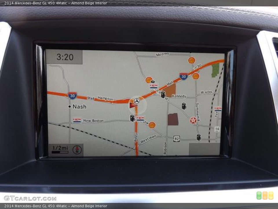 Almond Beige Interior Navigation for the 2014 Mercedes-Benz GL 450 4Matic #84713204
