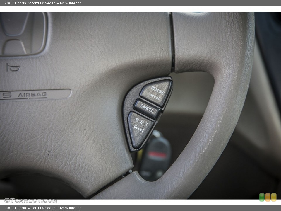 Ivory Interior Controls for the 2001 Honda Accord LX Sedan #84714346