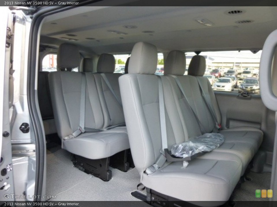 Gray Interior Photo for the 2013 Nissan NV 3500 HD SV #84717977
