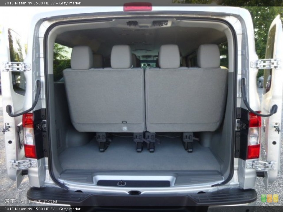 Gray Interior Trunk for the 2013 Nissan NV 3500 HD SV #84718018