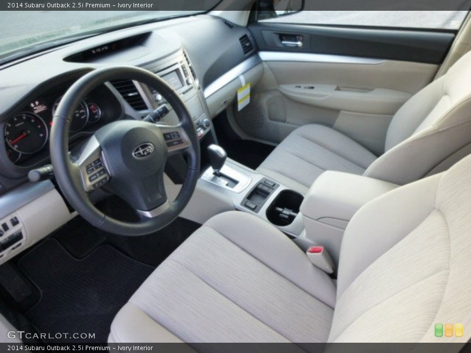 Ivory Interior Prime Interior for the 2014 Subaru Outback 2.5i Premium #84723751