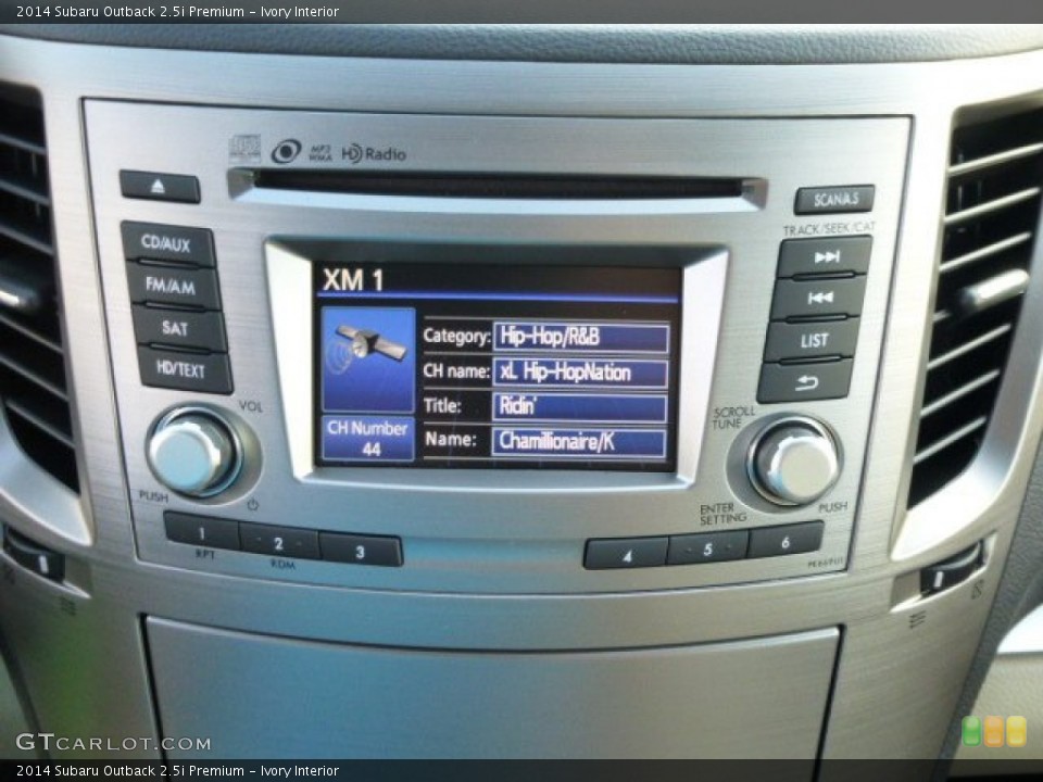 Ivory Interior Controls for the 2014 Subaru Outback 2.5i Premium #84723802