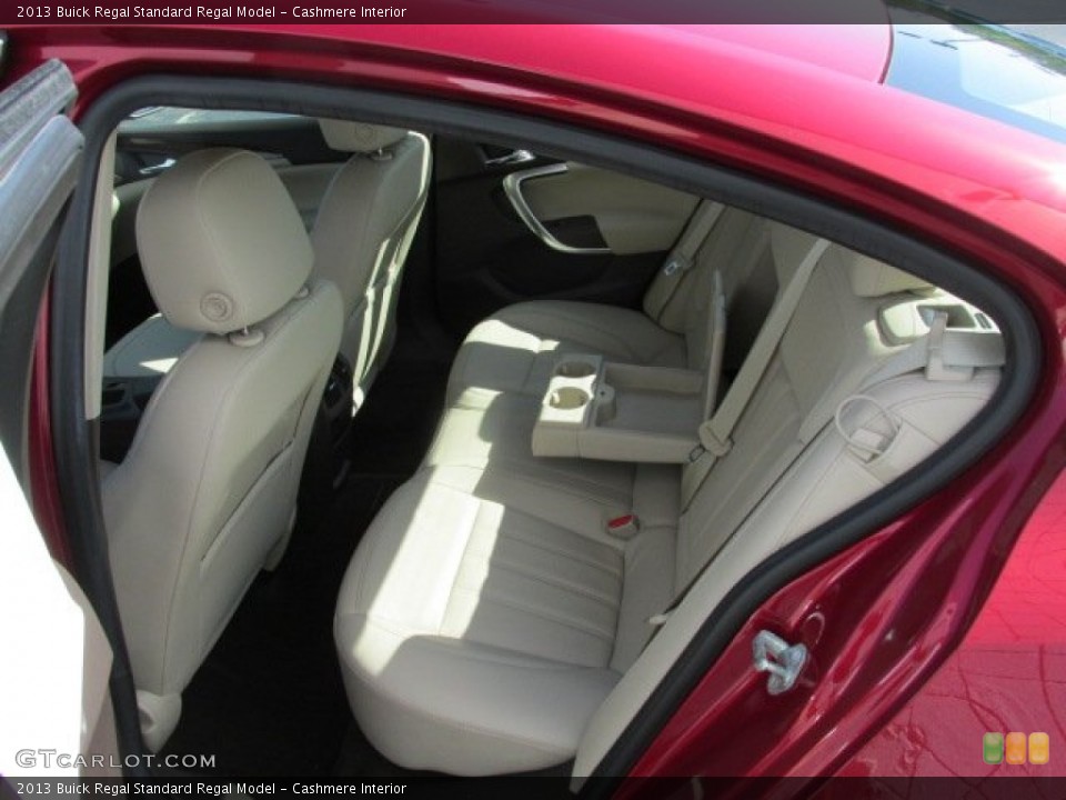 Cashmere Interior Rear Seat for the 2013 Buick Regal  #84724786