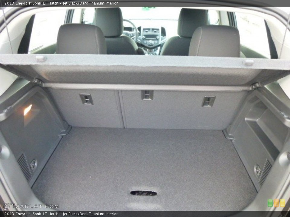 Jet Black/Dark Titanium Interior Trunk for the 2013 Chevrolet Sonic LT Hatch #84729463