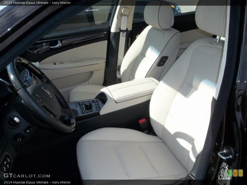 Ivory Interior Front Seat for the 2014 Hyundai Equus Ultimate #84730876