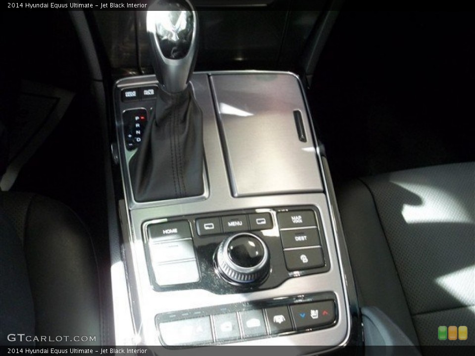 Jet Black Interior Controls for the 2014 Hyundai Equus Ultimate #84731527
