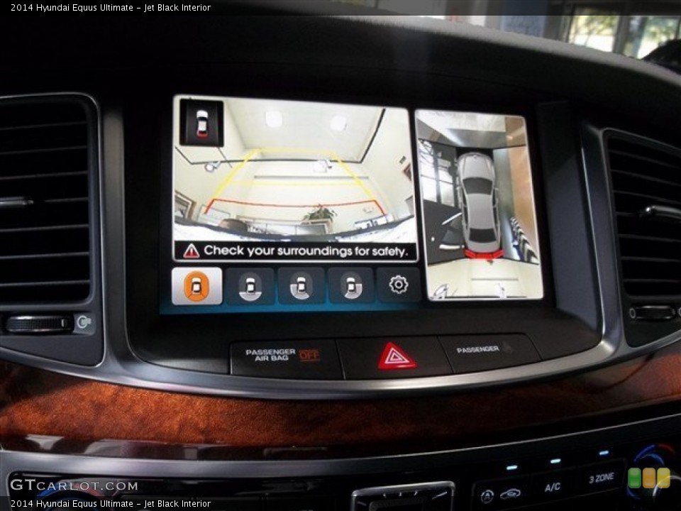 Jet Black Interior Controls for the 2014 Hyundai Equus Ultimate #84731578