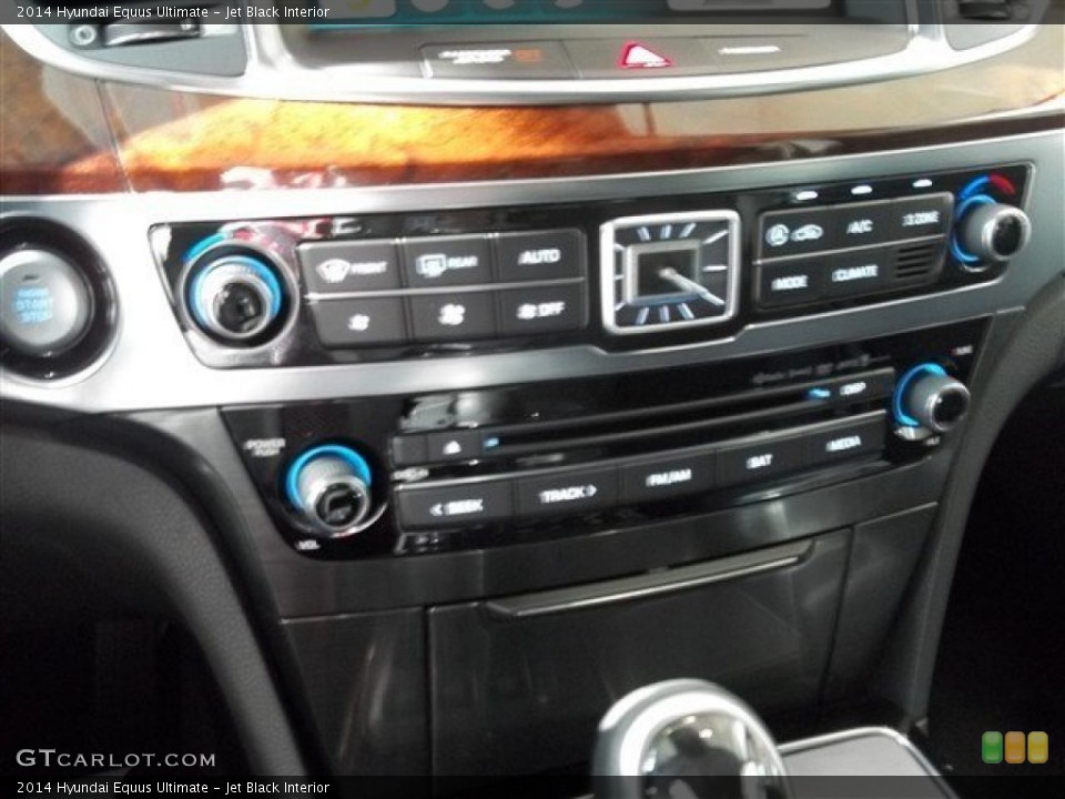 Jet Black Interior Controls for the 2014 Hyundai Equus Ultimate #84731605