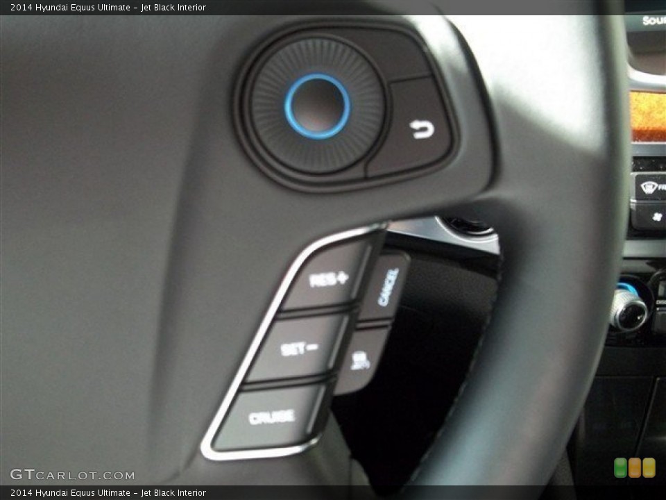 Jet Black Interior Controls for the 2014 Hyundai Equus Ultimate #84731689