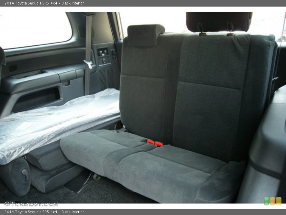 Black Interior Rear Seat for the 2014 Toyota Sequoia SR5 4x4 #84732079