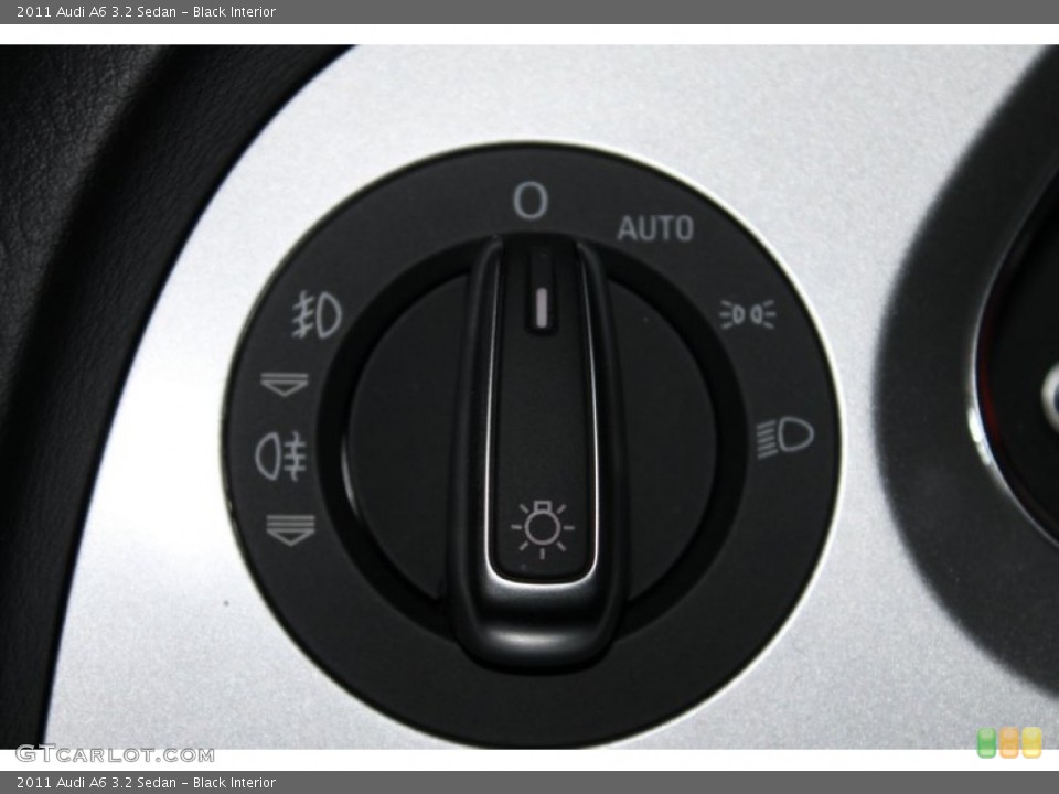Black Interior Controls for the 2011 Audi A6 3.2 Sedan #84732535