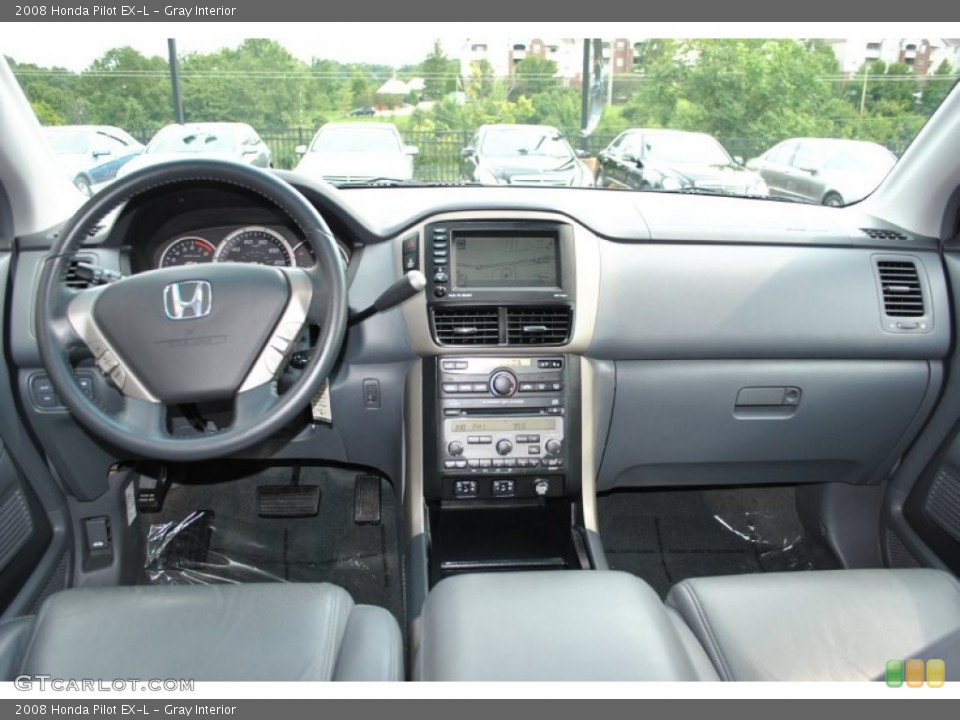 Gray Interior Dashboard for the 2008 Honda Pilot EX-L #84734242