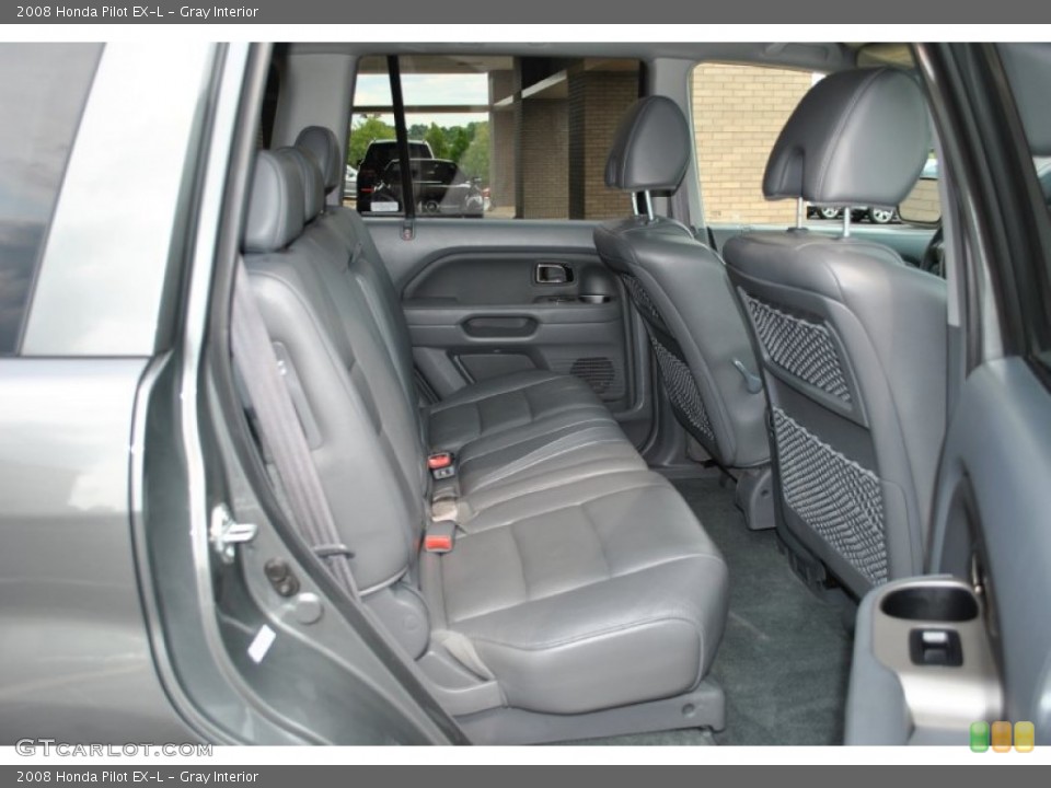 Gray Interior Rear Seat for the 2008 Honda Pilot EX-L #84734314