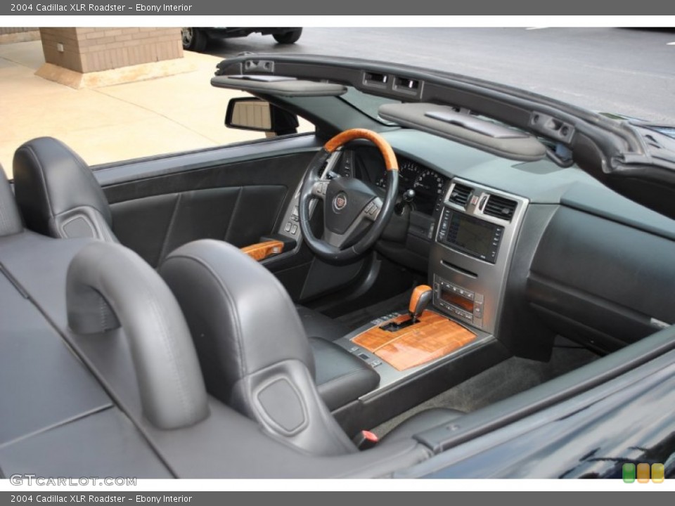 Ebony Interior Photo for the 2004 Cadillac XLR Roadster #84735205