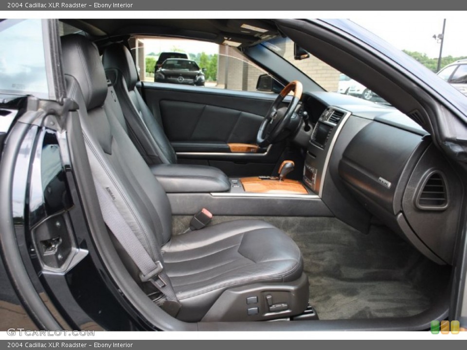 Ebony Interior Front Seat for the 2004 Cadillac XLR Roadster #84735229