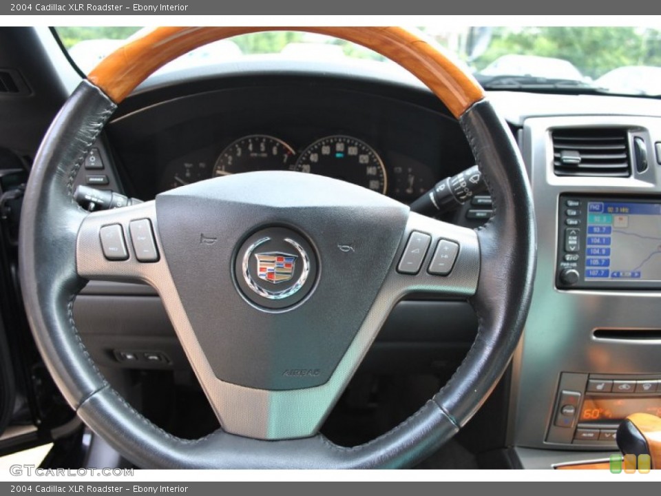 Ebony Interior Steering Wheel for the 2004 Cadillac XLR Roadster #84735340