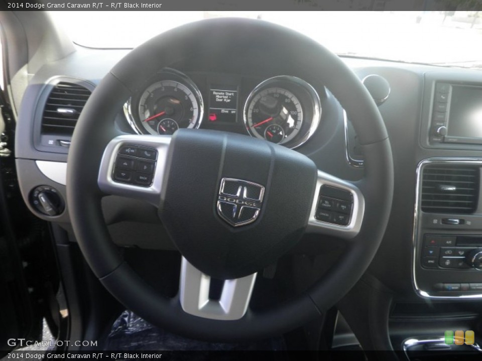 R/T Black Interior Steering Wheel for the 2014 Dodge Grand Caravan R/T #84740231