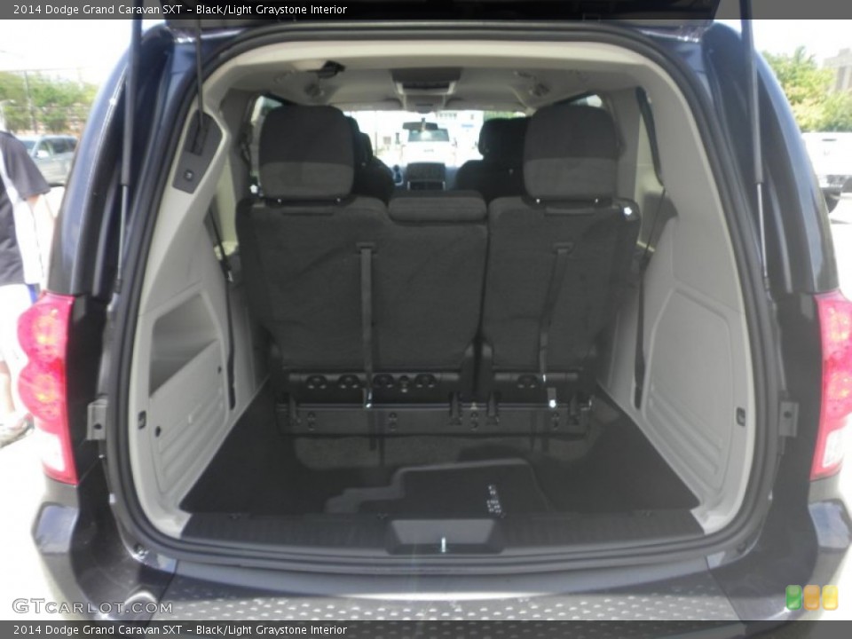 Black/Light Graystone Interior Trunk for the 2014 Dodge Grand Caravan SXT #84740627