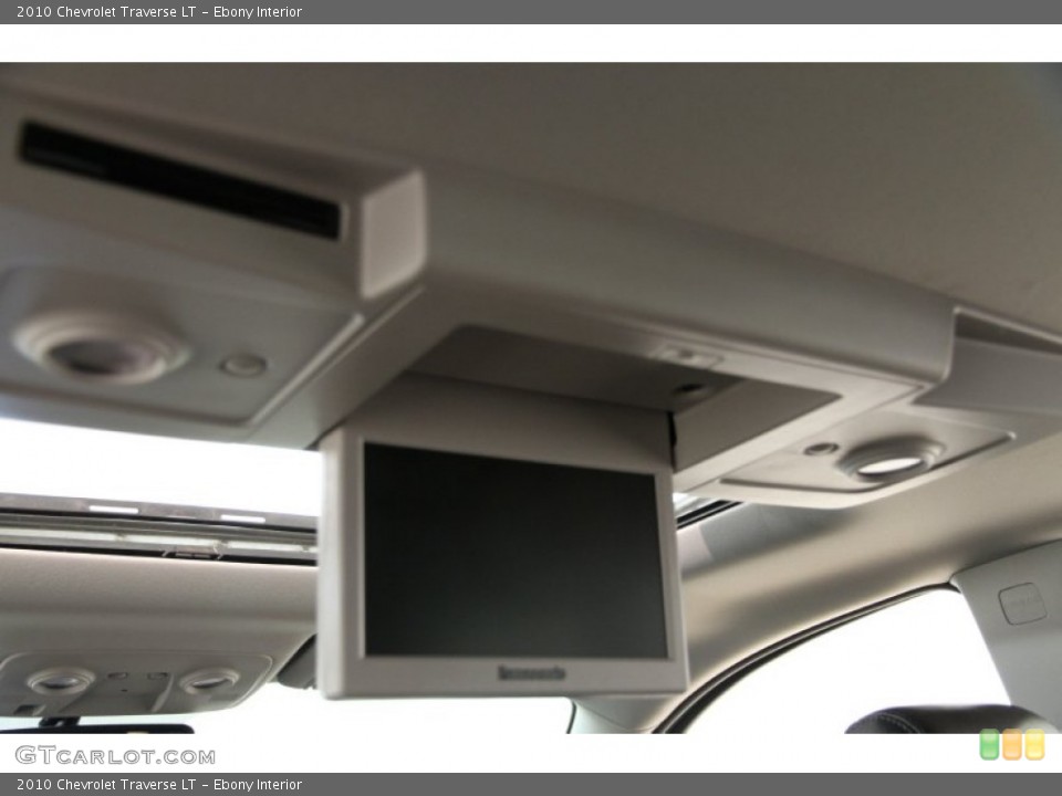 Ebony Interior Entertainment System for the 2010 Chevrolet Traverse LT #84740918