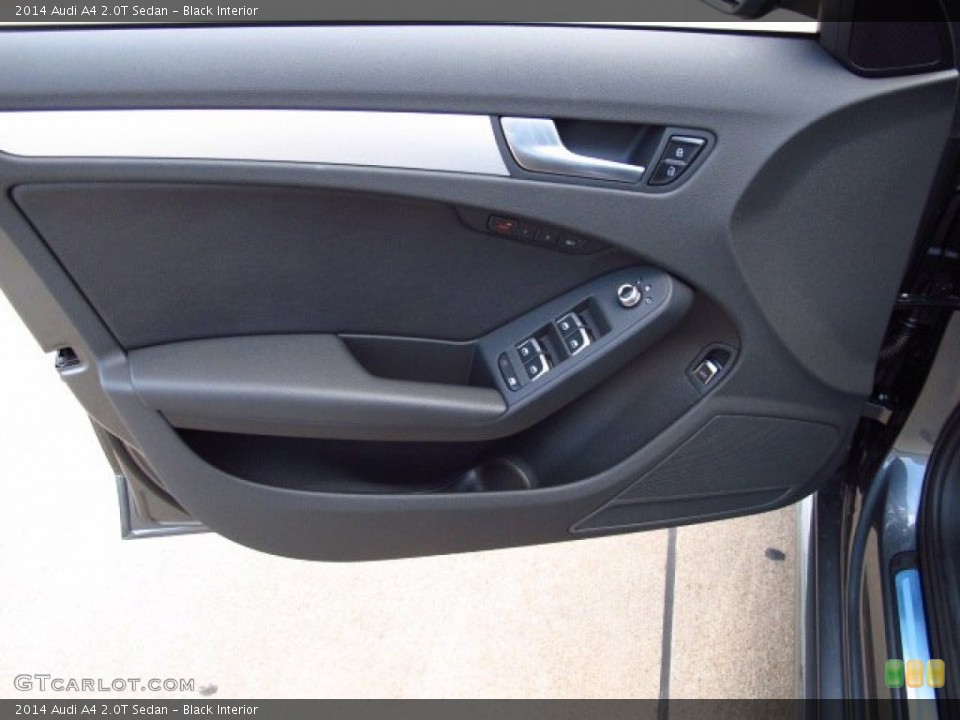 Black Interior Door Panel for the 2014 Audi A4 2.0T Sedan #84744269