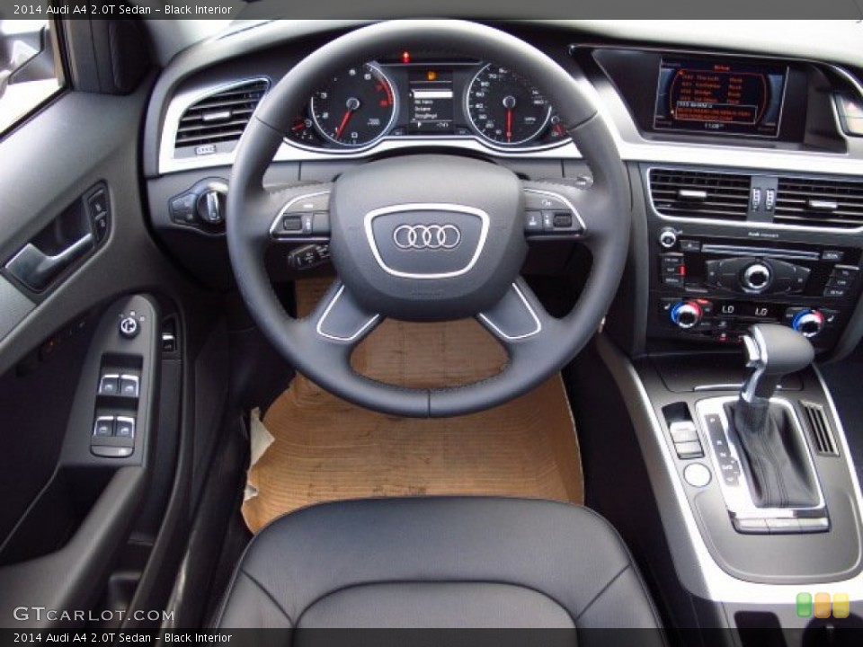 Black Interior Dashboard for the 2014 Audi A4 2.0T Sedan #84744350