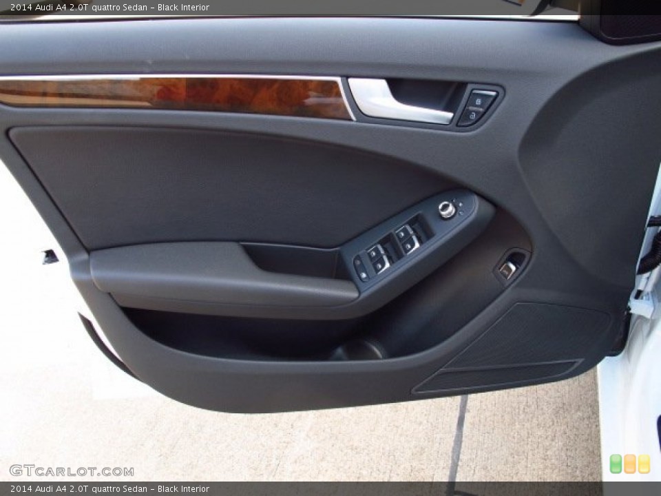 Black Interior Door Panel for the 2014 Audi A4 2.0T quattro Sedan #84744806