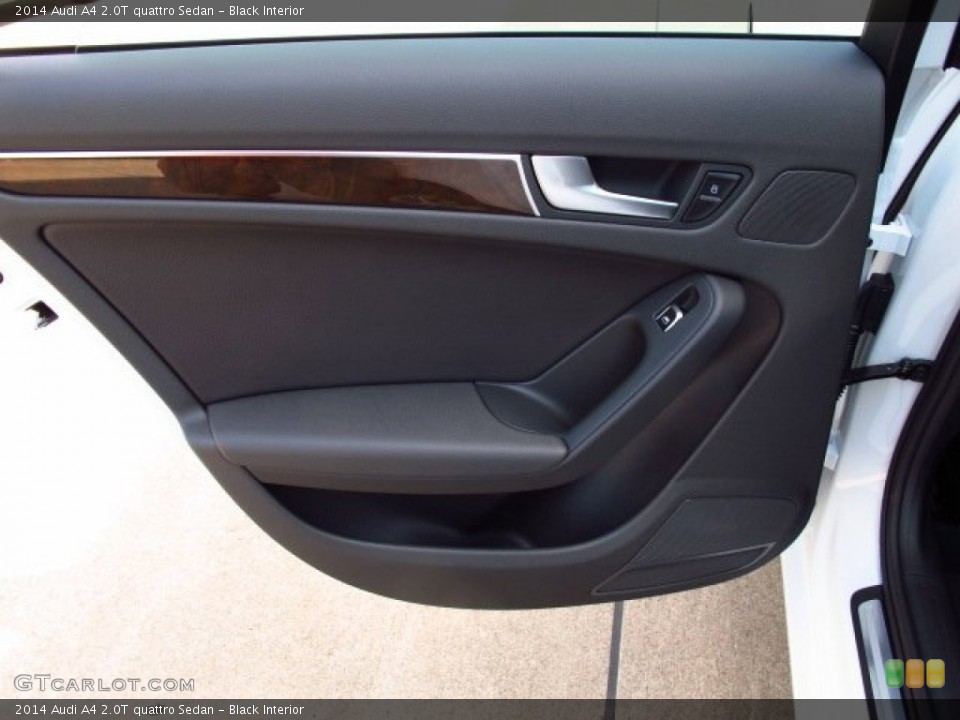 Black Interior Door Panel for the 2014 Audi A4 2.0T quattro Sedan #84744851