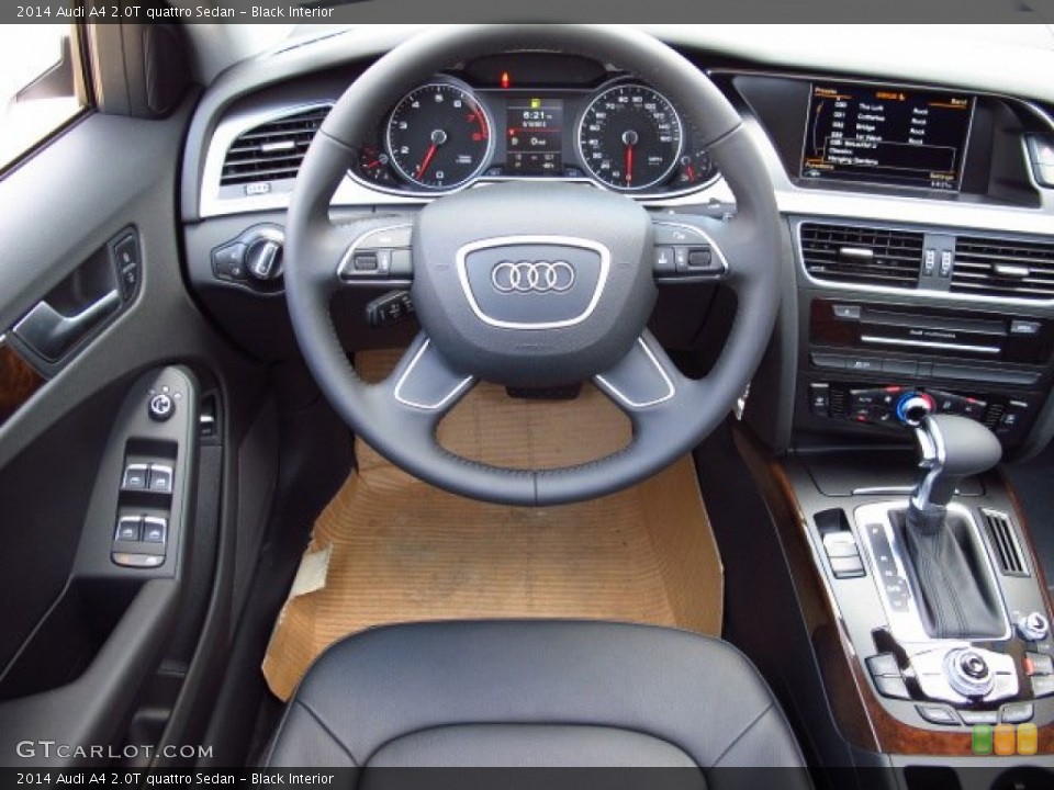 Black Interior Dashboard for the 2014 Audi A4 2.0T quattro Sedan #84744898