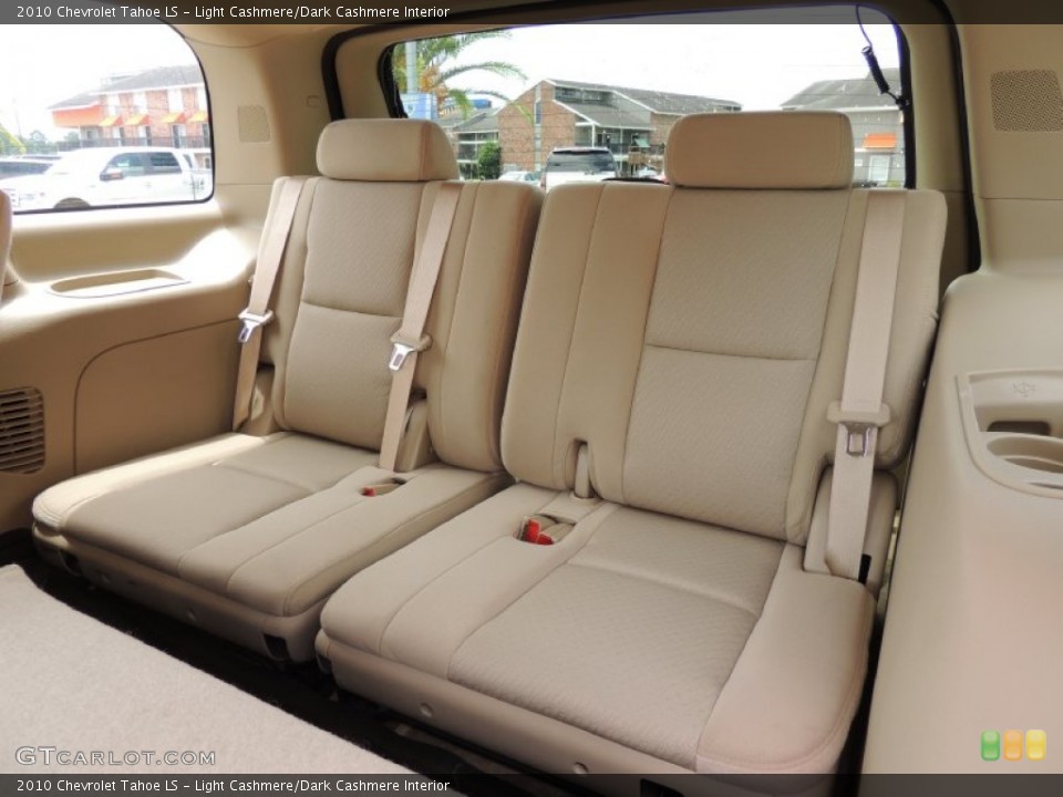 Light Cashmere/Dark Cashmere Interior Rear Seat for the 2010 Chevrolet Tahoe LS #84744923