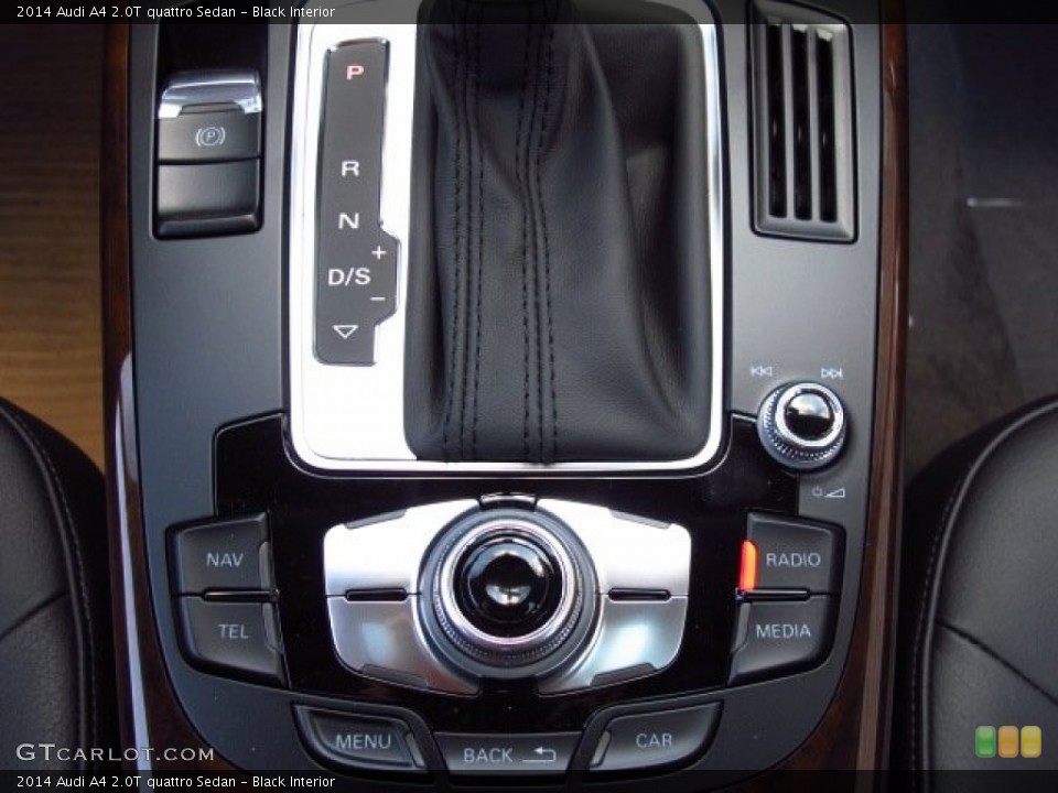 Black Interior Controls for the 2014 Audi A4 2.0T quattro Sedan #84745010