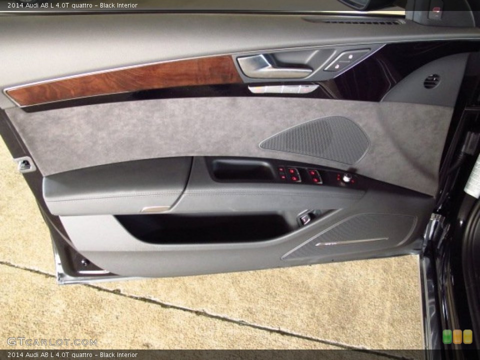 Black Interior Door Panel for the 2014 Audi A8 L 4.0T quattro #84745948