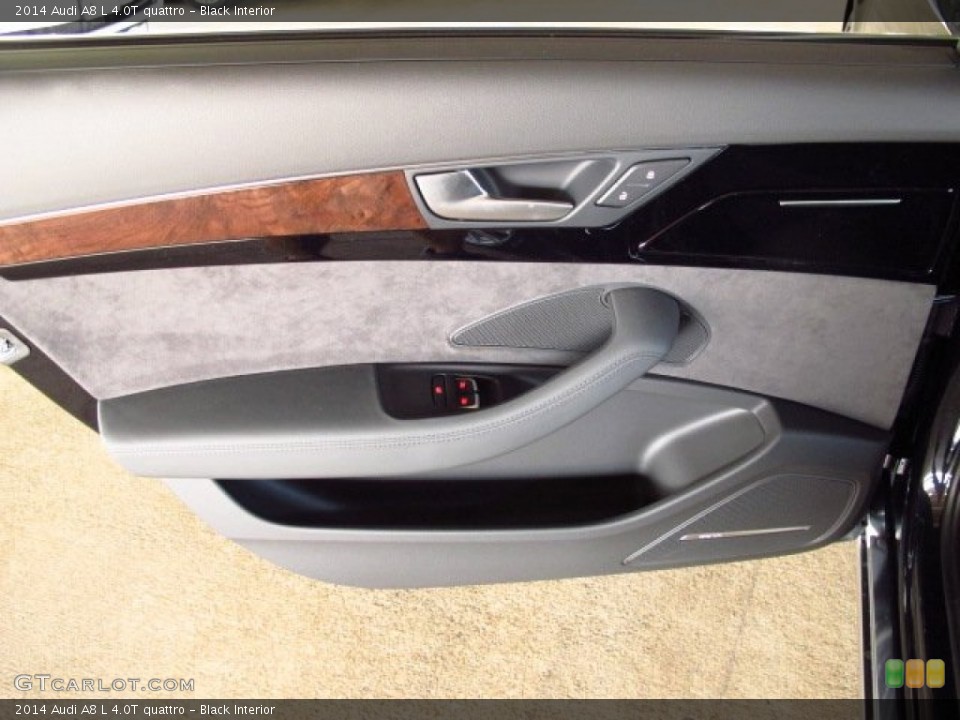 Black Interior Door Panel for the 2014 Audi A8 L 4.0T quattro #84745982
