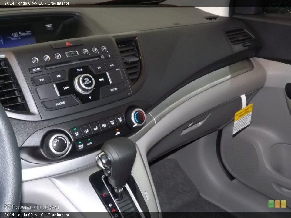 Gray Interior Controls for the 2014 Honda CR-V LX #84749792
