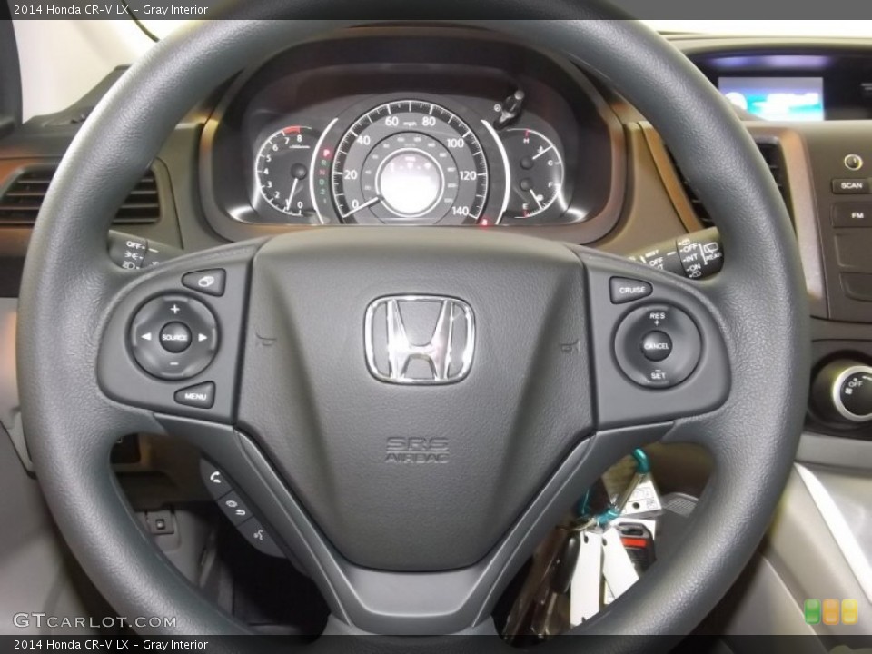 Gray Interior Steering Wheel for the 2014 Honda CR-V LX #84749909