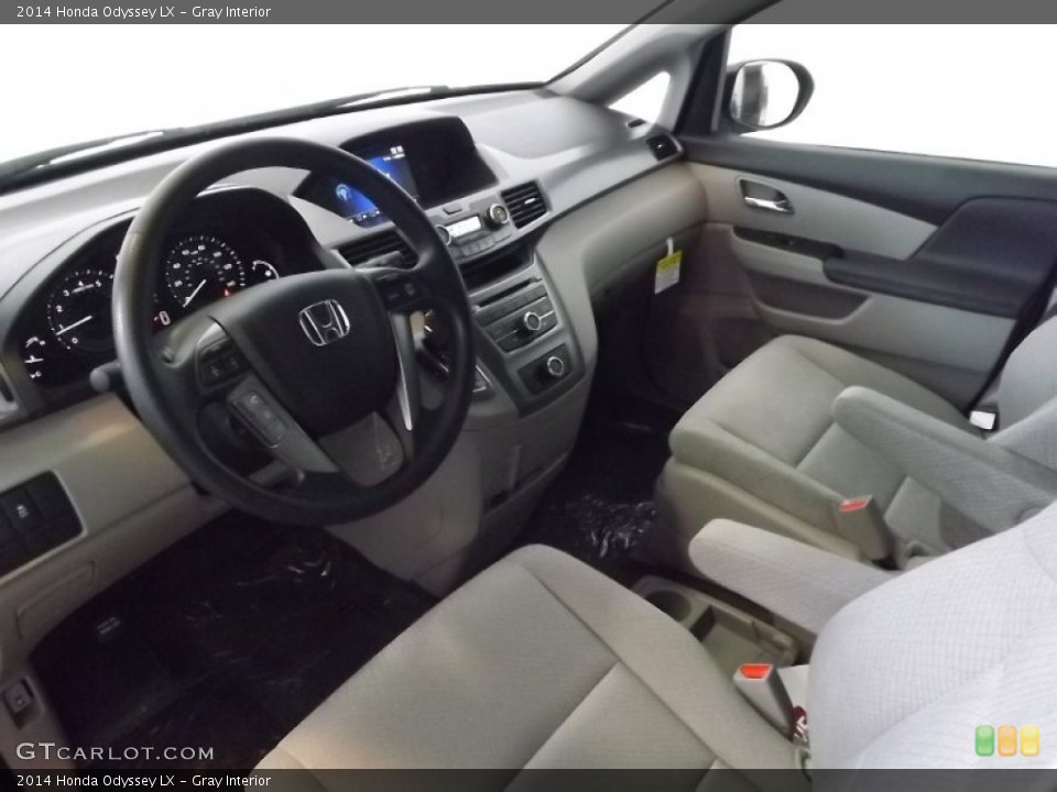 Gray Interior Prime Interior for the 2014 Honda Odyssey LX #84751349