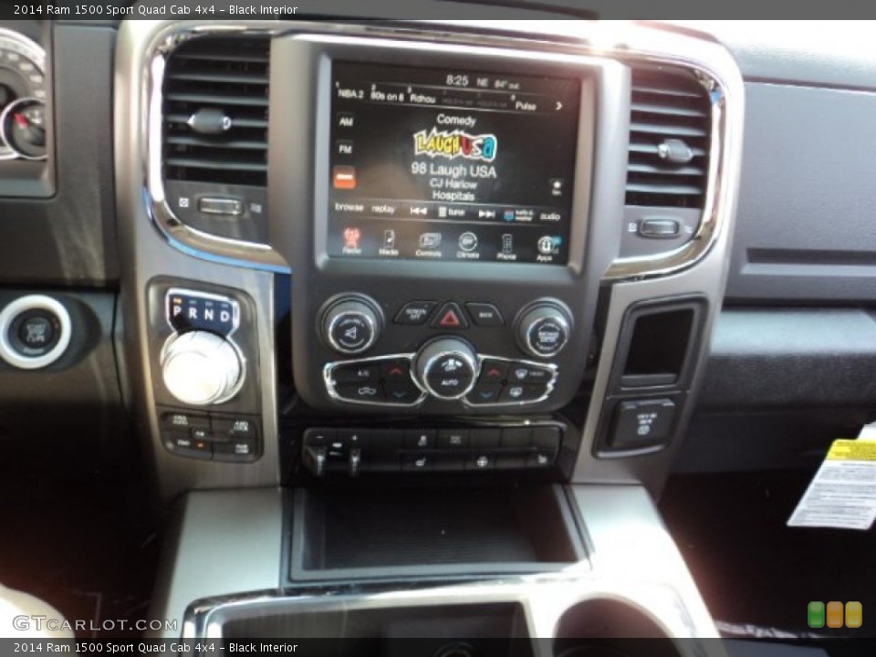 Black Interior Controls for the 2014 Ram 1500 Sport Quad Cab 4x4 #84753308