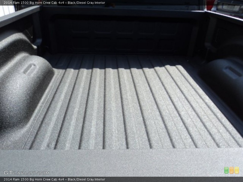 Black/Diesel Gray Interior Trunk for the 2014 Ram 1500 Big Horn Crew Cab 4x4 #84753659