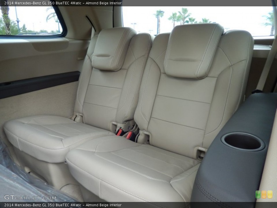 Almond Beige Interior Rear Seat for the 2014 Mercedes-Benz GL 350 BlueTEC 4Matic #84758057