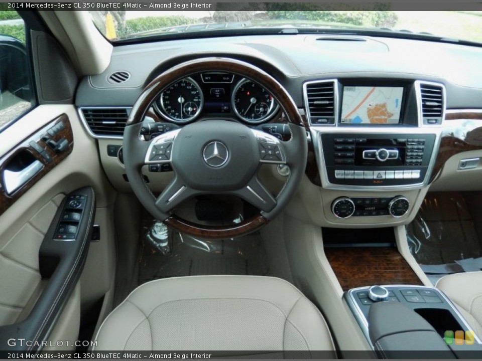 Almond Beige Interior Dashboard for the 2014 Mercedes-Benz GL 350 BlueTEC 4Matic #84758106