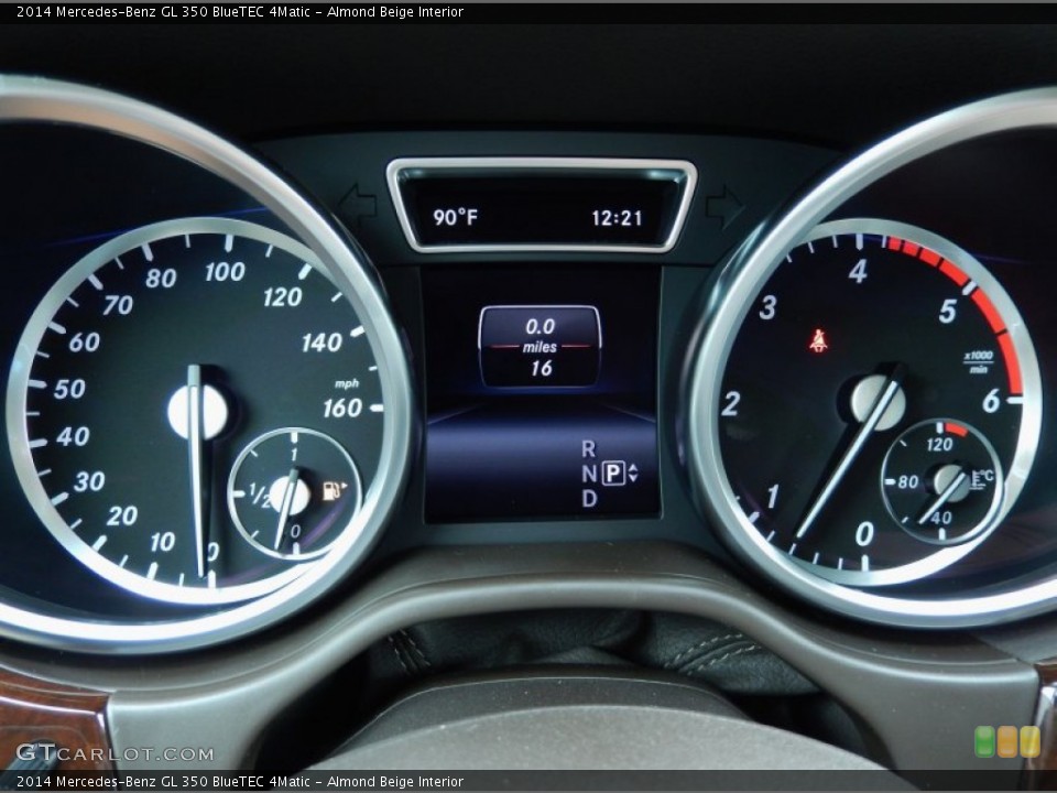 Almond Beige Interior Gauges for the 2014 Mercedes-Benz GL 350 BlueTEC 4Matic #84758132