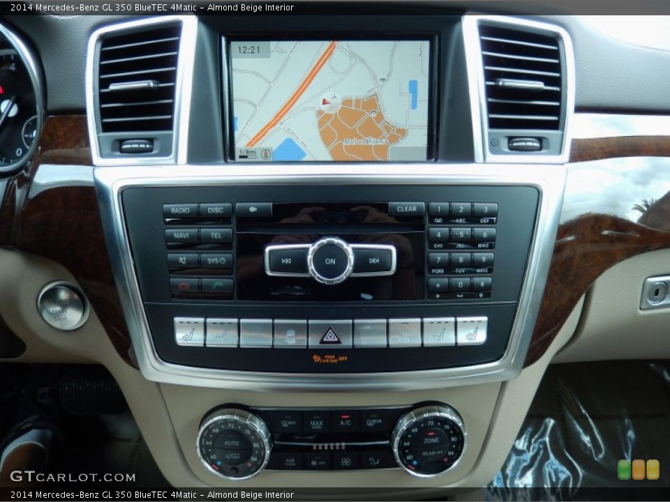 Almond Beige Interior Controls for the 2014 Mercedes-Benz GL 350 BlueTEC 4Matic #84758159