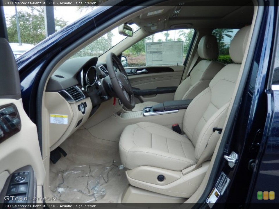 Almond Beige Interior Photo for the 2014 Mercedes-Benz ML 350 #84758354