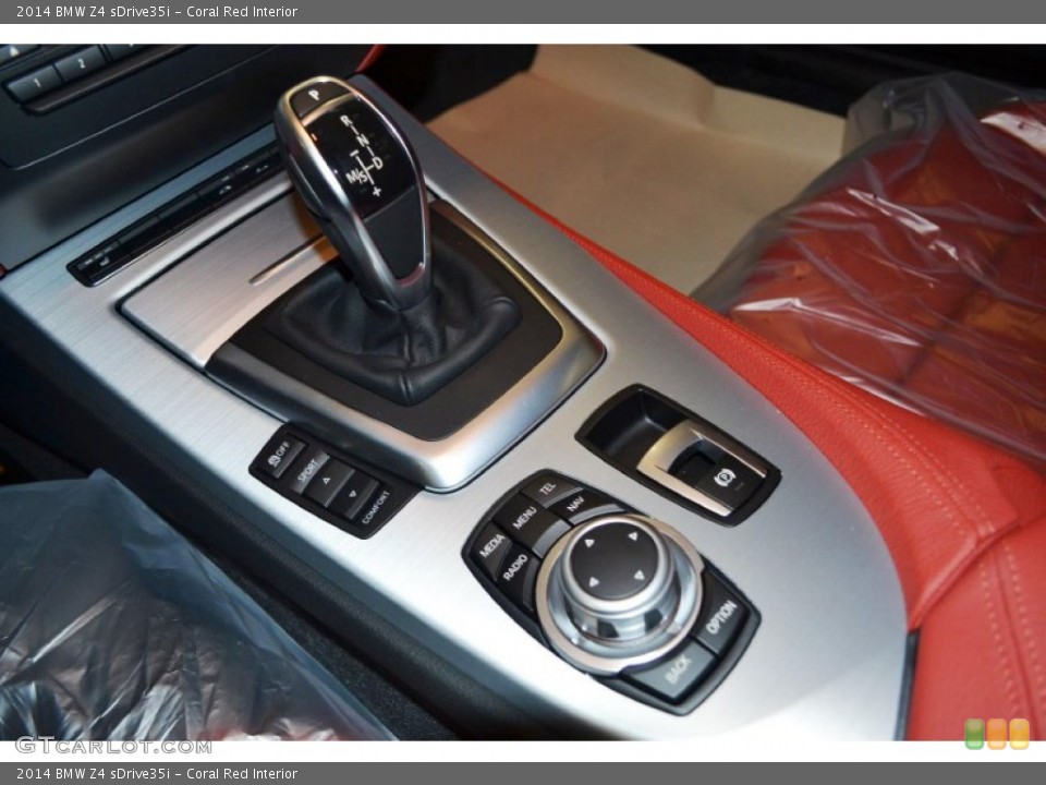 Coral Red Interior Transmission for the 2014 BMW Z4 sDrive35i #84759548