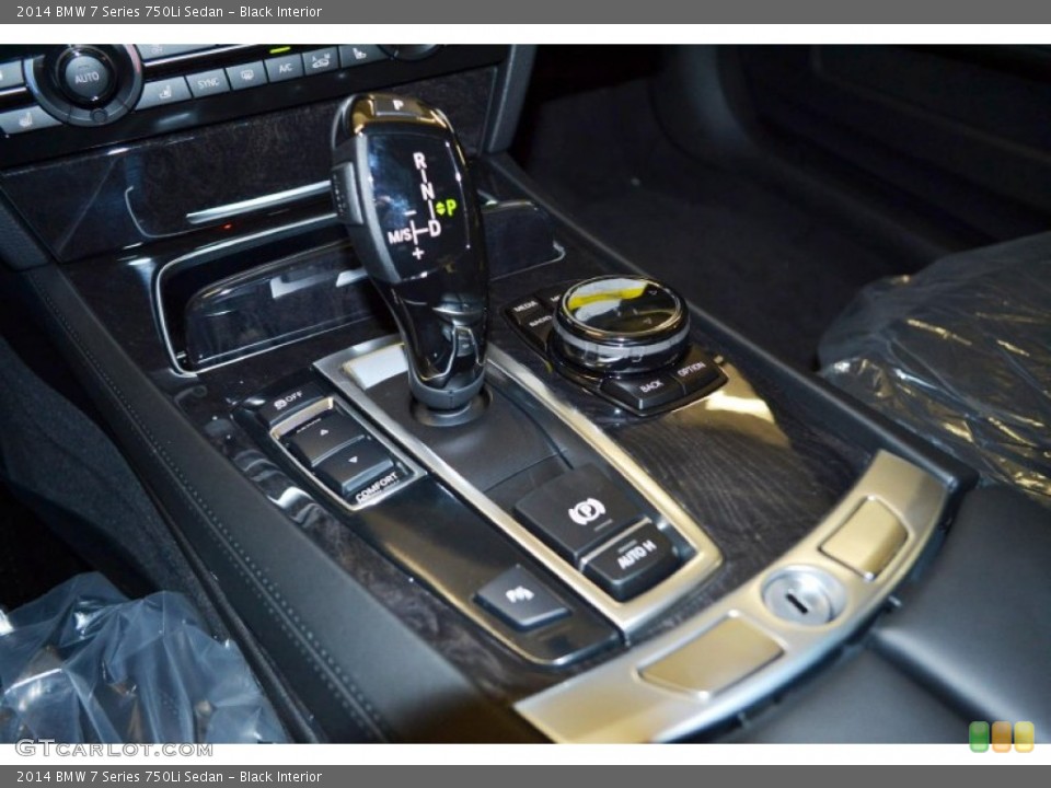 Black Interior Transmission for the 2014 BMW 7 Series 750Li Sedan #84759761