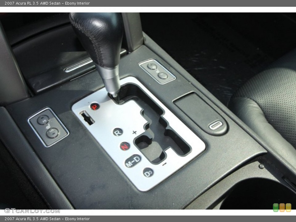 Ebony Interior Transmission for the 2007 Acura RL 3.5 AWD Sedan #84759926