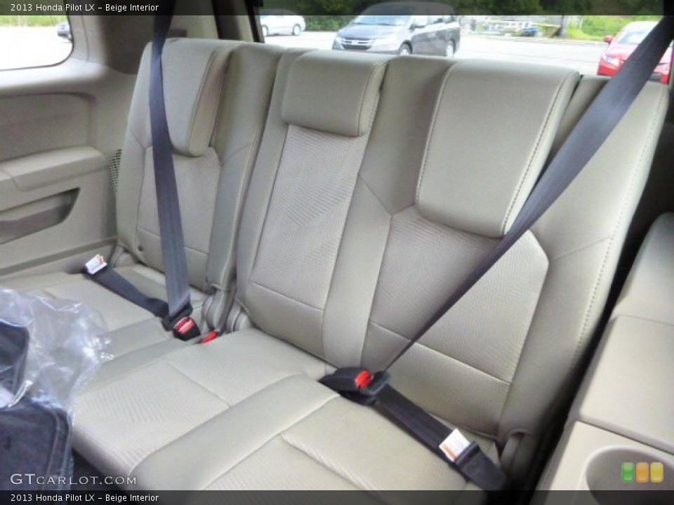 Beige Interior Rear Seat for the 2013 Honda Pilot LX #84767459